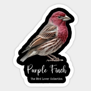 Purple Finch - The Bird Lover Collection Sticker